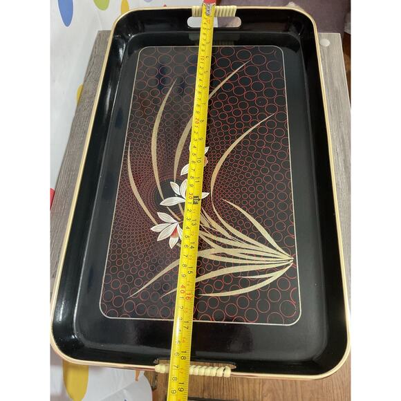 Vintage Japan Laquered Tray 18.5” x 11.25” - Picture 16 of 16